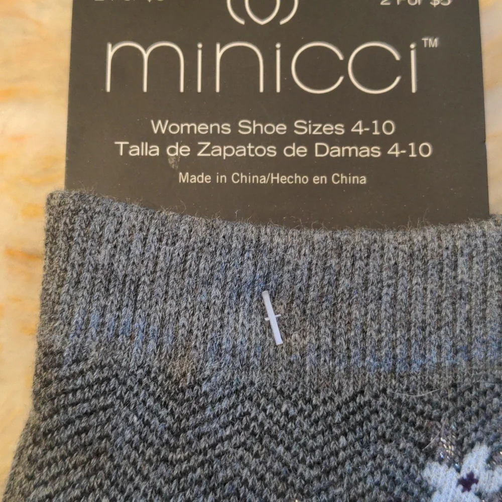 MINICCI Women's Floral Socks